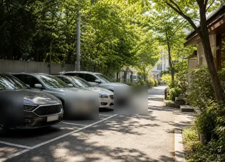 동네 카페 방문 전 확인하는 근처 주차 메모 대표 이미지