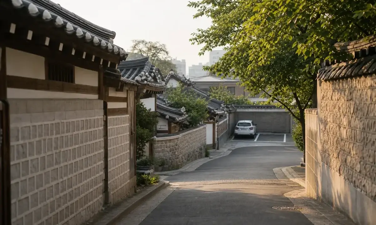 포토존 방문 전에 주차와 보행 동선 함께 보기 대표 이미지