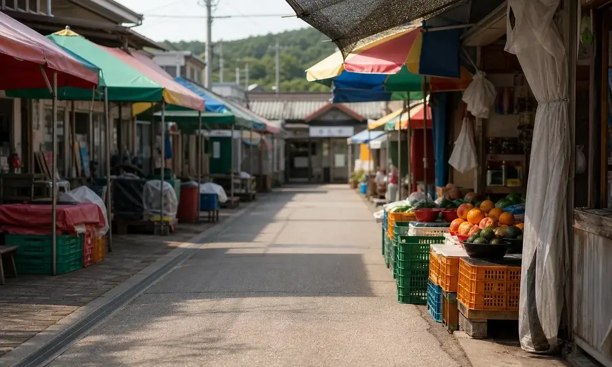 역 앞 시장을 중심으로 걷는 반나절 당일치기 대표 이미지