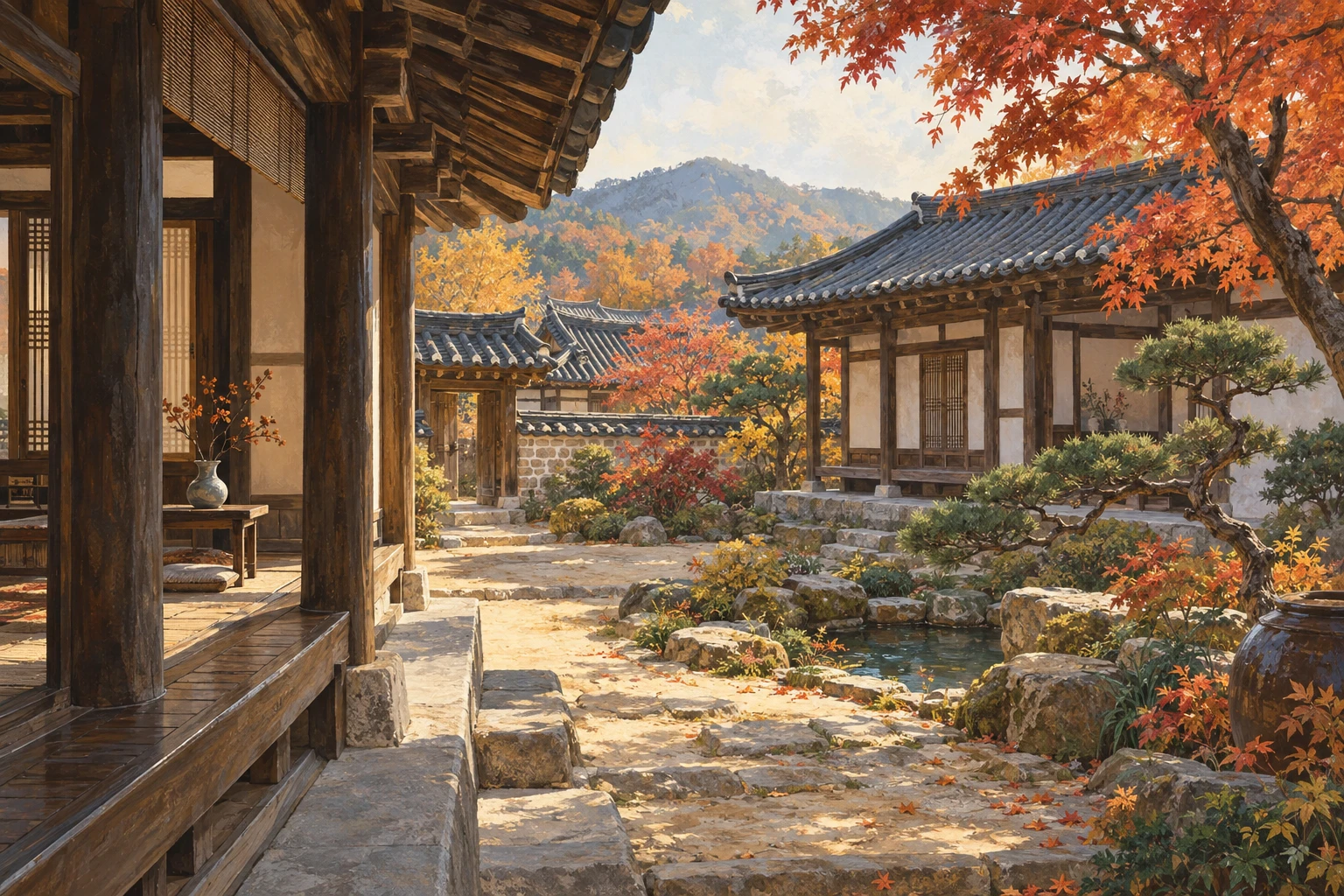 백인제가옥 자유관람과 해설예약: 내부 입장 범위·북촌 동선·무료 관람 구분의 공간·활동 관계를 설명하는 일러스트(현장 사진 아님)